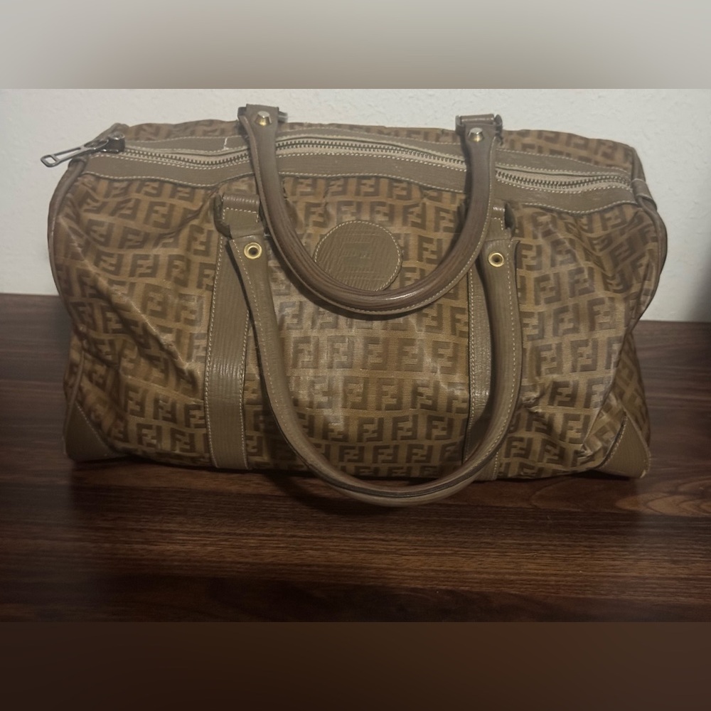 Fendi Brown Monogram Handbag